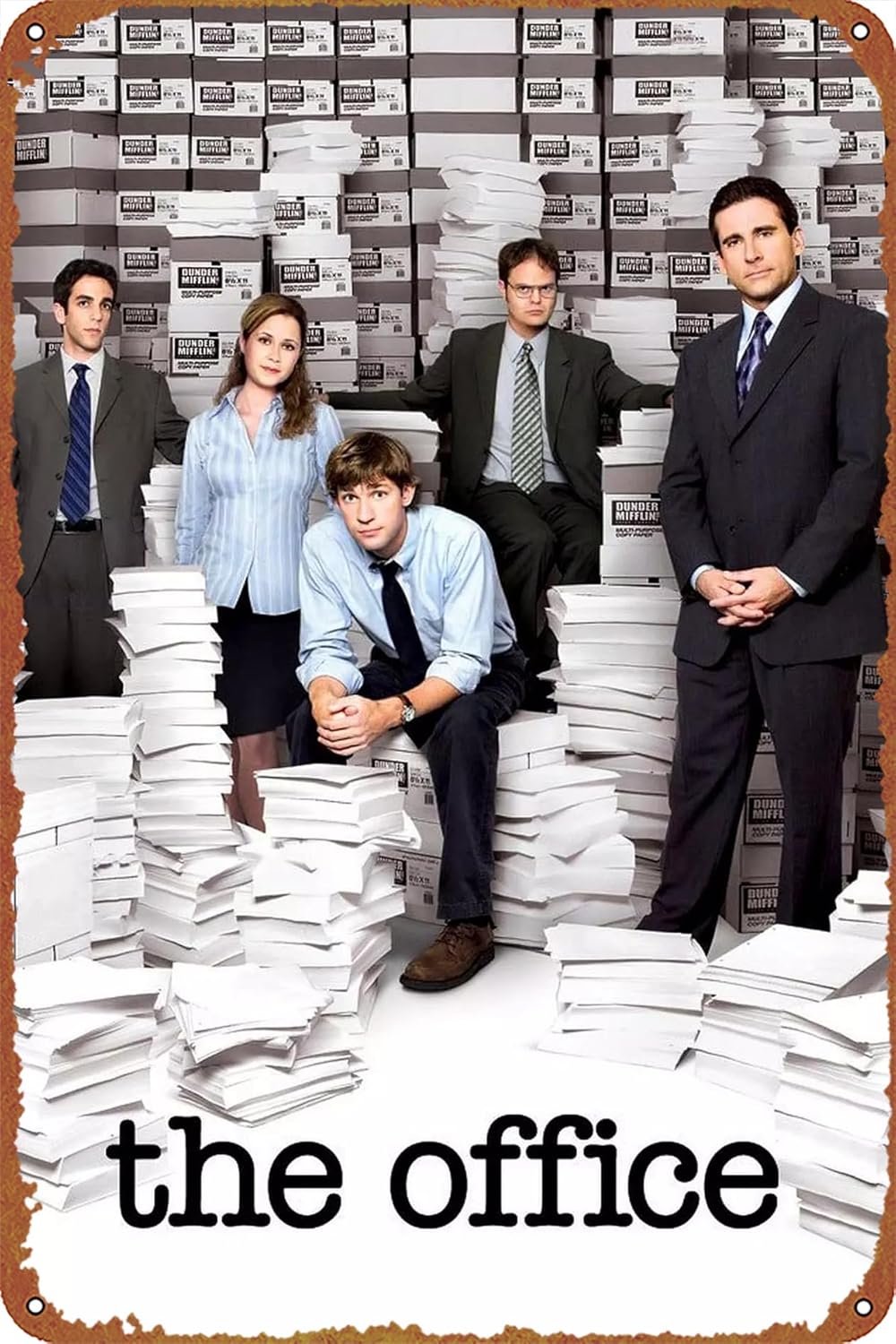 Home Office Logo - ป้ายโลหะวินเทจ 1p, โปสเตอร์สำนักงาน โปสเตอร์รายการทีวี โปสเตอร์ภาพยนตร์ โลโก้โลหะวินเทจ
