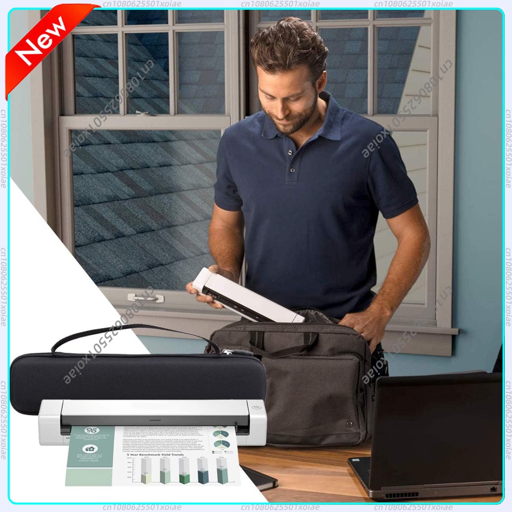 Document Scanner Portable - กระเป๋าใส่เครื่องสแกนเอกสารแบบพกพา สำหรับ Brother DS-640 DS-940DW วัสดุ