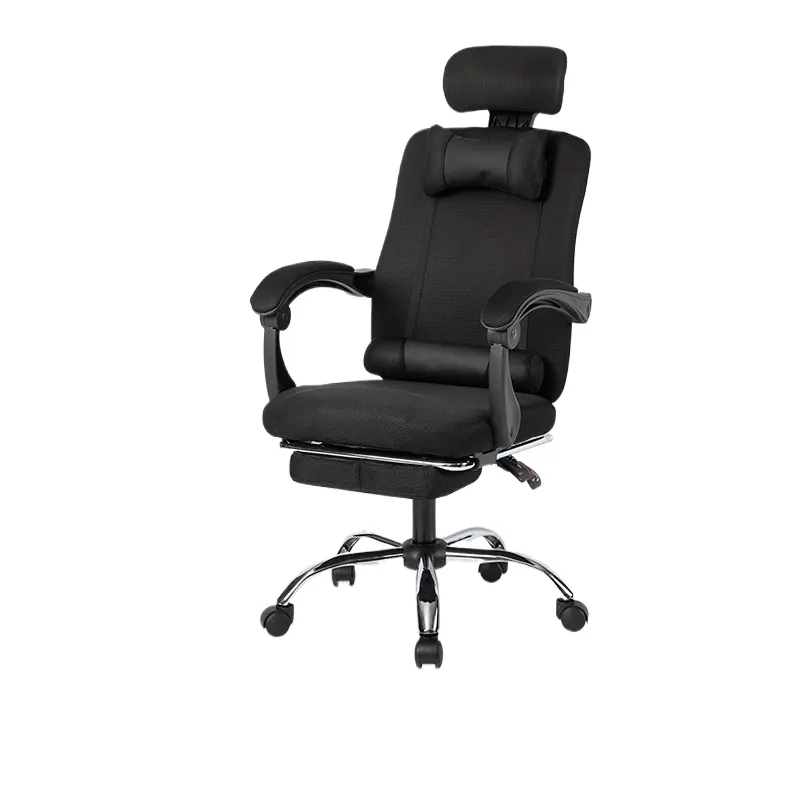 Ergonomic Office Chair - เก้าอี้สำนักงานตามหลักสรีรศาสตร์พร้อมพนักพิงตาข่ายสำหรับเล่นเกมคอมพิวเตอร์และใช้ในบ้าน เก้าอี้หมุนปรับระดับความสูงได้