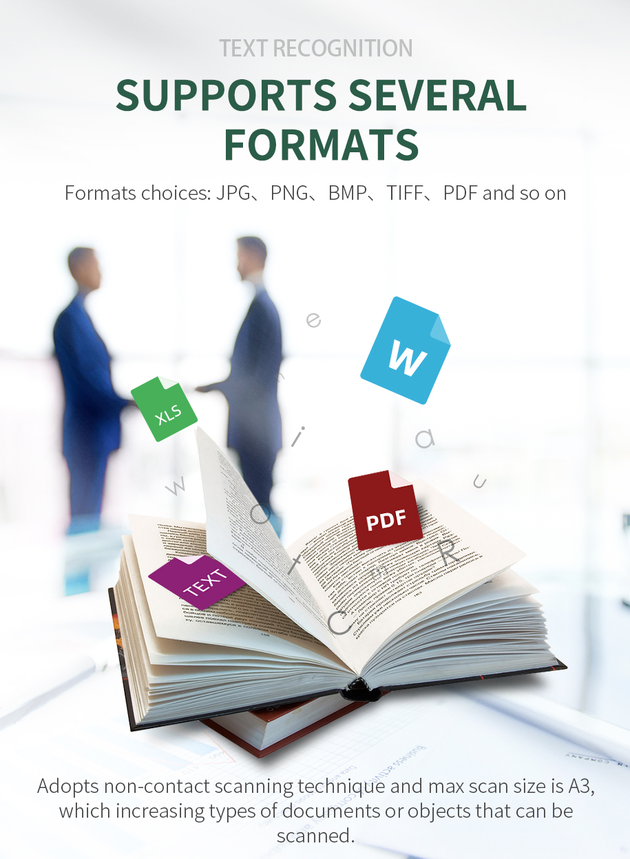 เครื่องสแกนหนังสืออัตโนมัติควา - Document Scanner Portable บทวิจารณ์และราคา