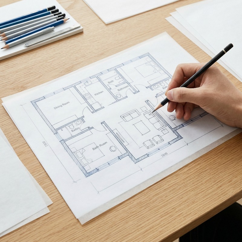 กระดาษลอกลาย A4 100 แผ่น กระดา - Home Office Layout บทวิจารณ์และราคา