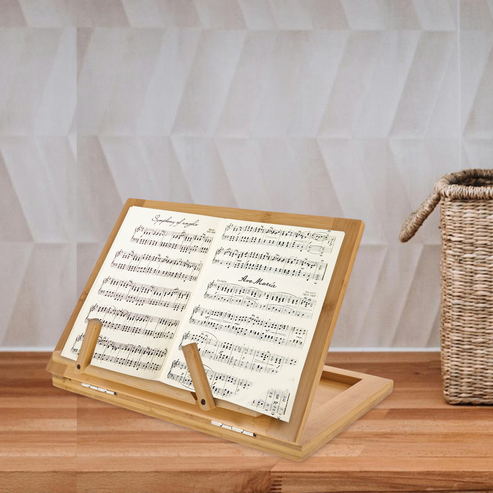 ขาตั้งโน้ตเพลงแบบตั้งโต๊ะ ที่ว - Document Holder Stand บทวิจารณ์และราคา