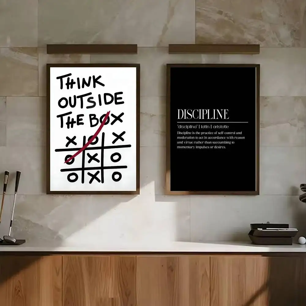 โปสเตอร์ตัวอักษรเกมทิกแท็กโท ส - Home Office Room Inspiration บทวิจารณ์และราคา