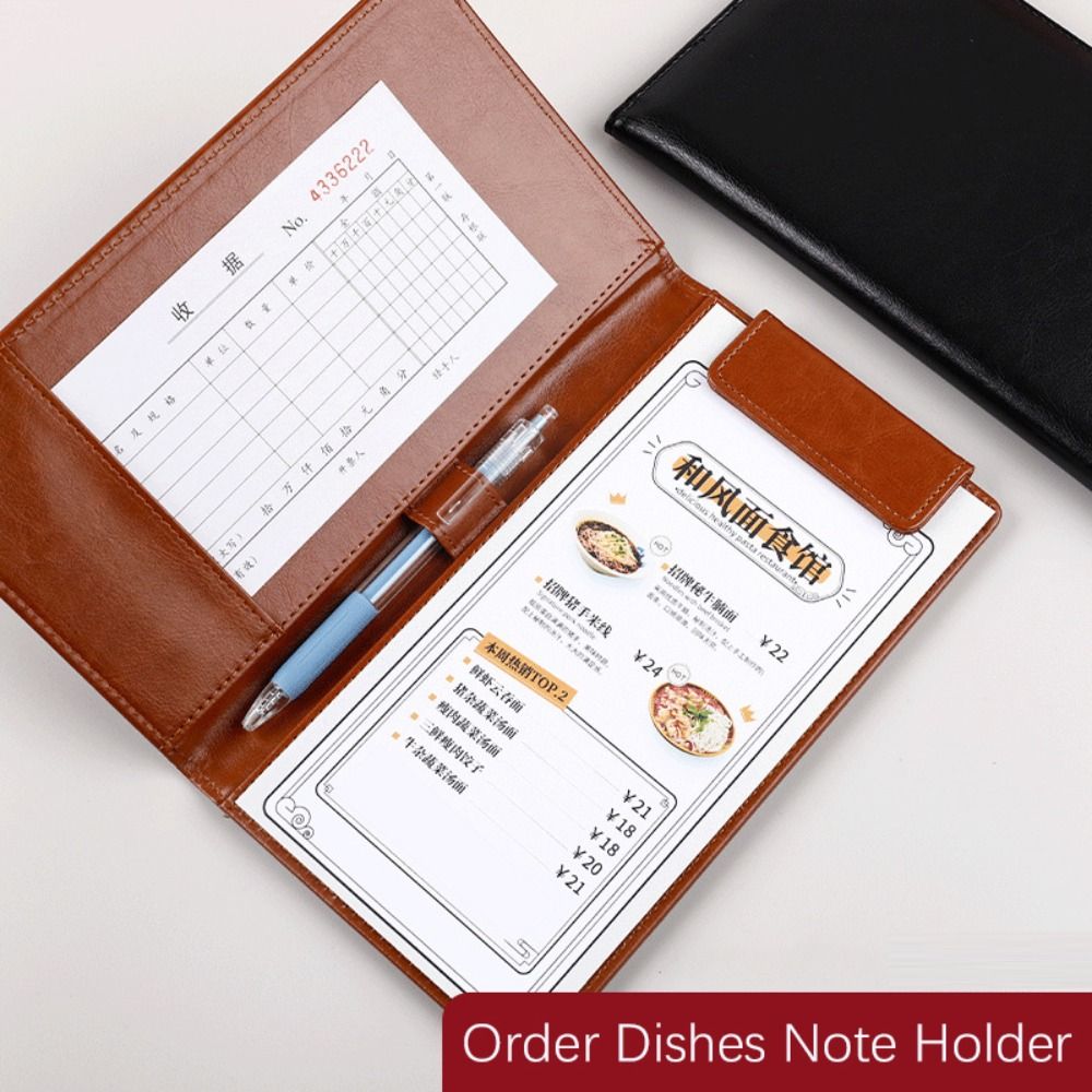 แบบพกพา PU หนัง A6 แฟ้มโฟลเดอร - Document Scanner Portable บทวิจารณ์และราคา