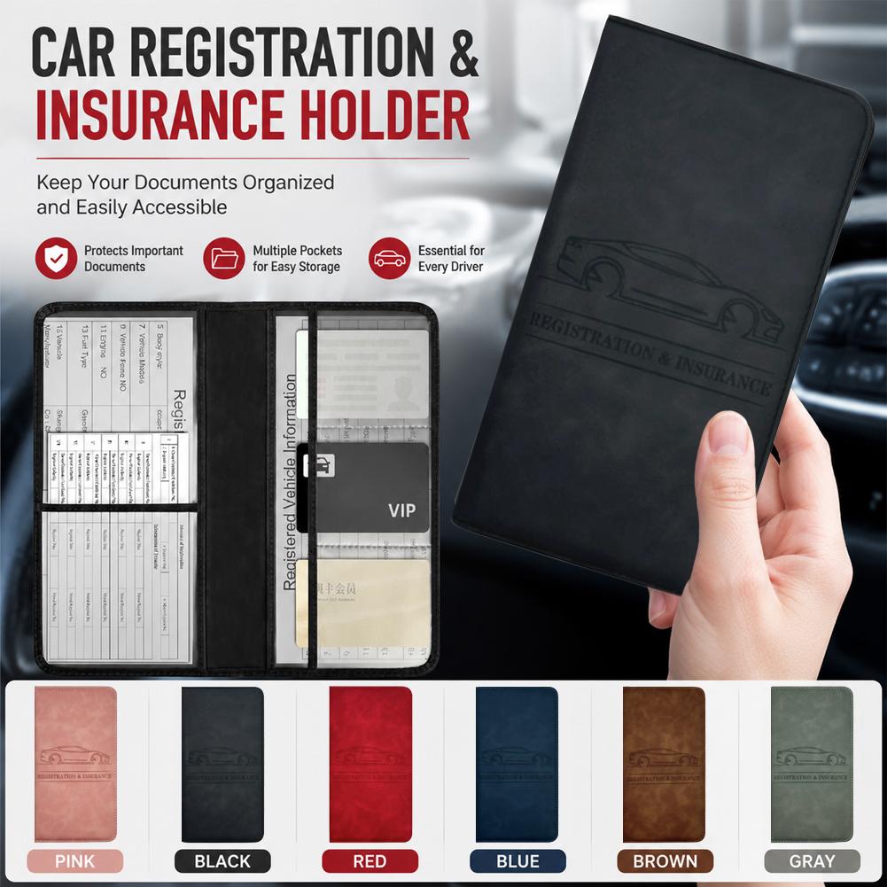 กระเป๋าใส่เอกสารรถยนต์ หนัง PU - Document Holder Stand บทวิจารณ์และราคา