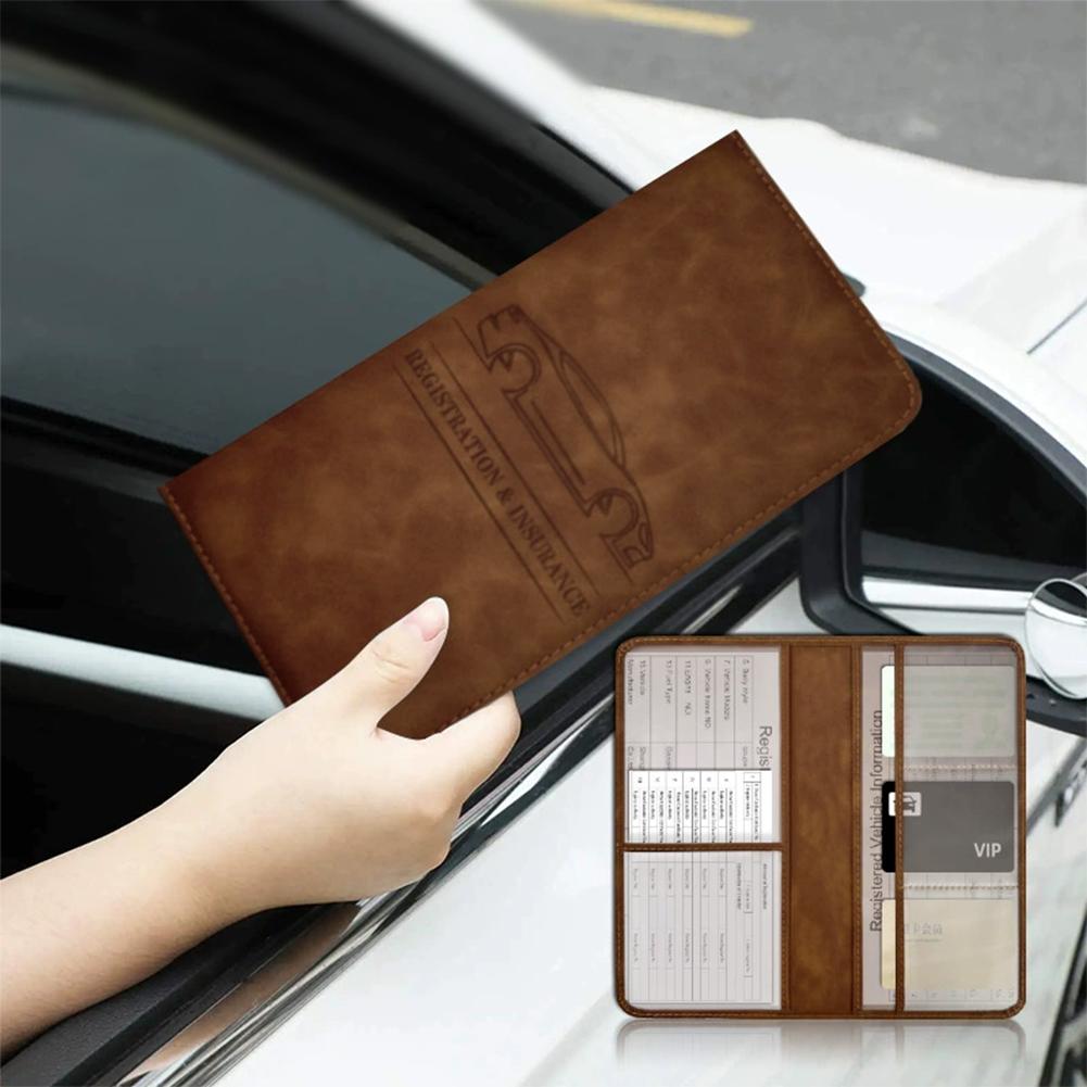 กระเป๋าใส่เอกสารรถยนต์ หนัง PU - Document Holder Stand บทวิจารณ์และราคา