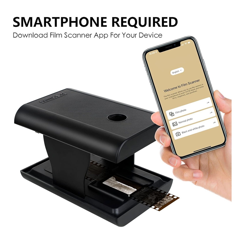 เครื่องสแกนฟิล์มและสไลด์มือถือ - Document Scanner Portable บทวิจารณ์และราคา