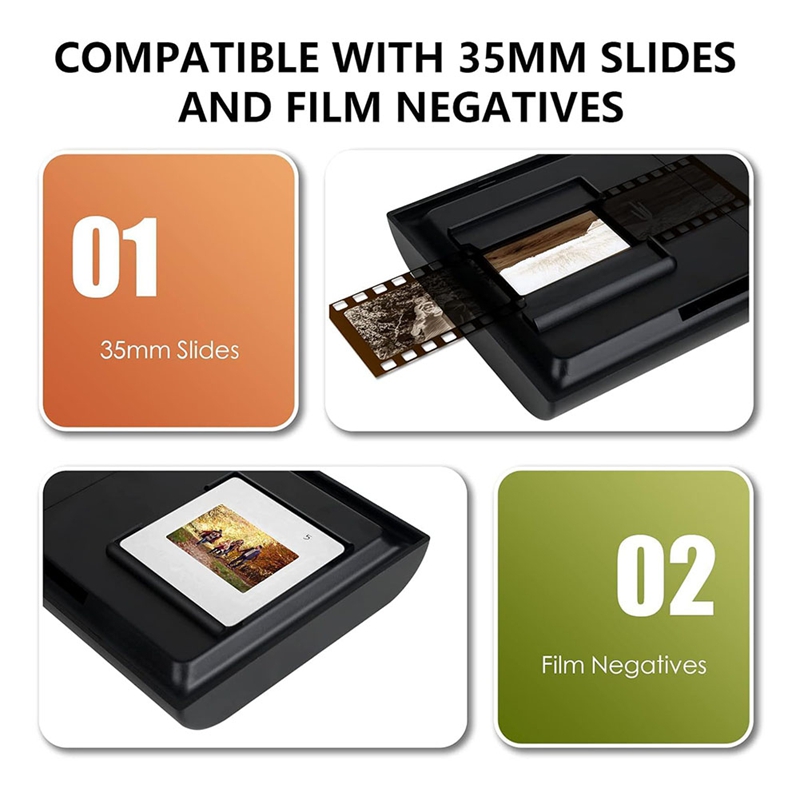 เครื่องสแกนฟิล์มและสไลด์มือถือ - Document Scanner Portable บทวิจารณ์และราคา