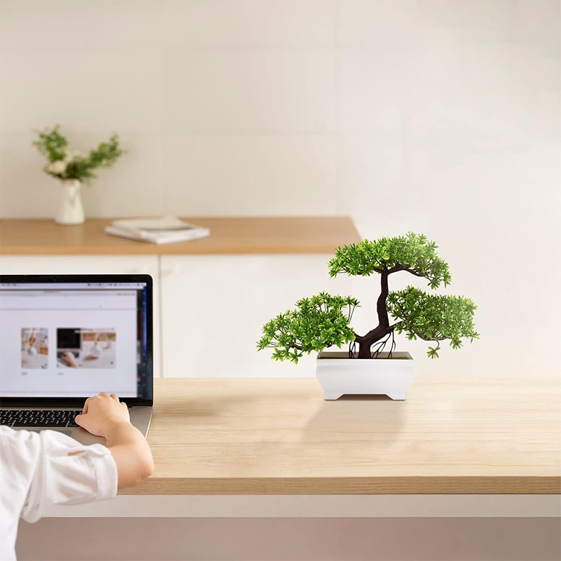 บอนไซประดิษฐ์พลาสติก Bionic โร - Home Office Layout บทวิจารณ์และราคา