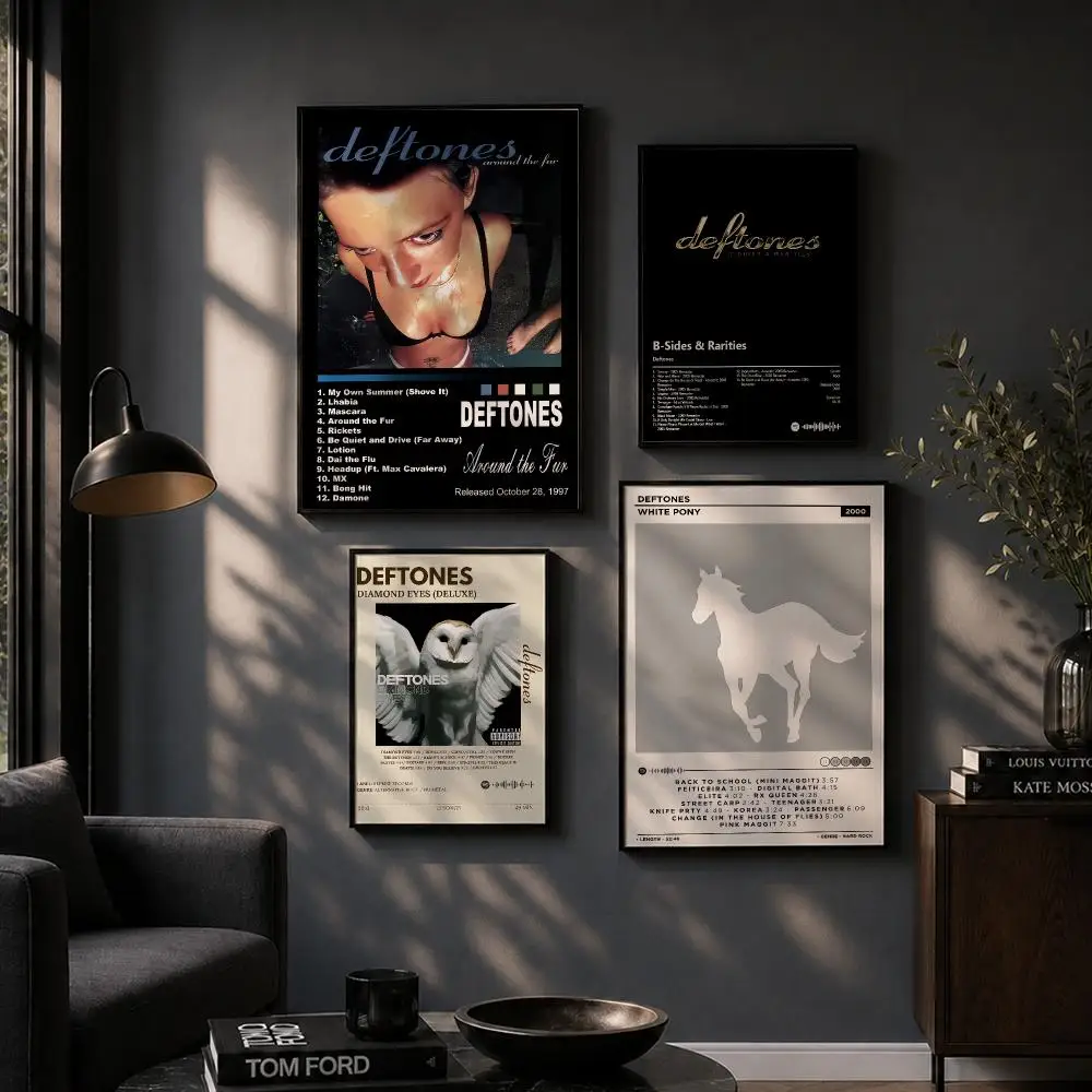 โปสเตอร์ D-Deftones ศิลปะติดผน - Home Office Room Inspiration บทวิจารณ์และราคา