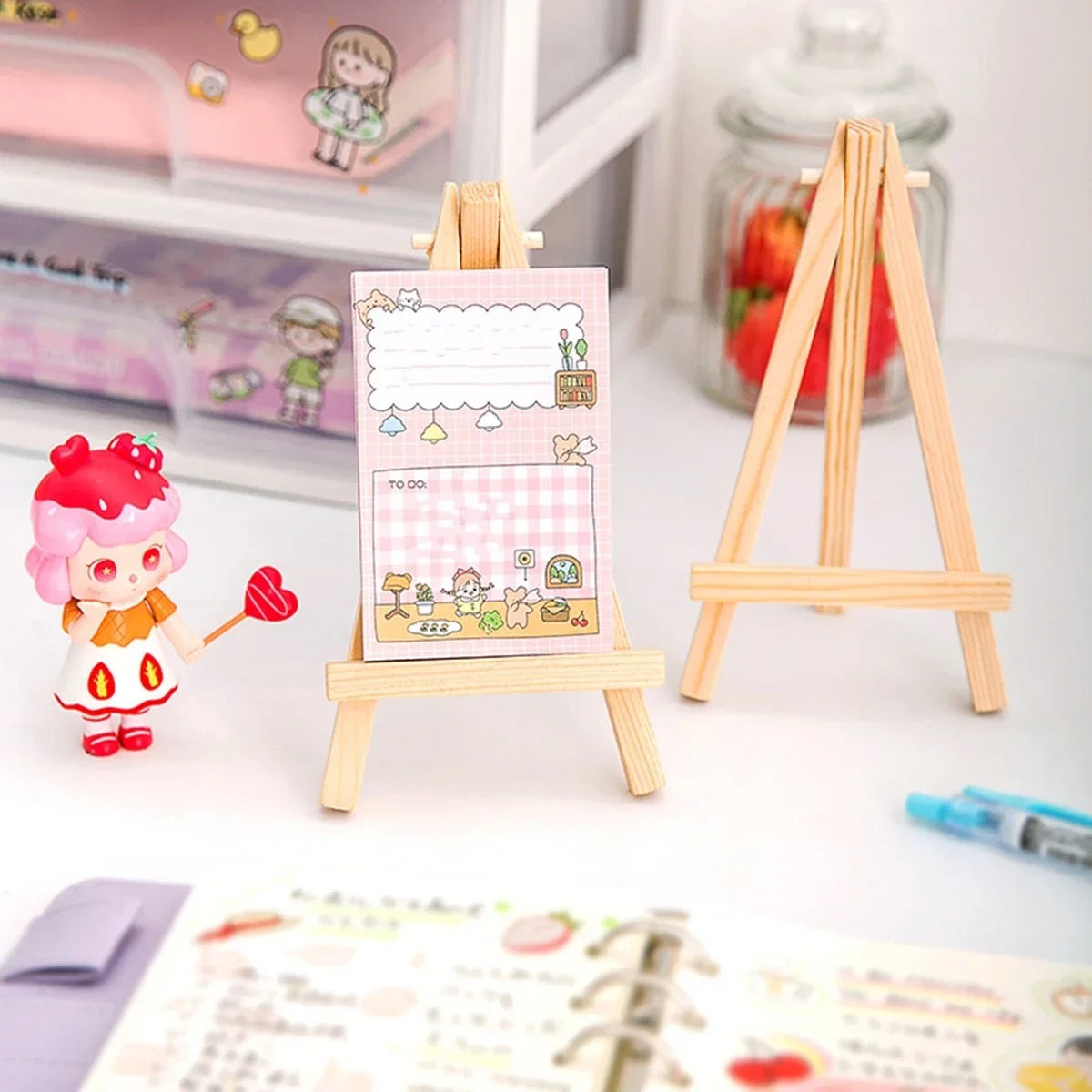 50/10pcs ไม้ MINI ขาตั้งกรอบเด - Document Holder Stand บทวิจารณ์และราคา